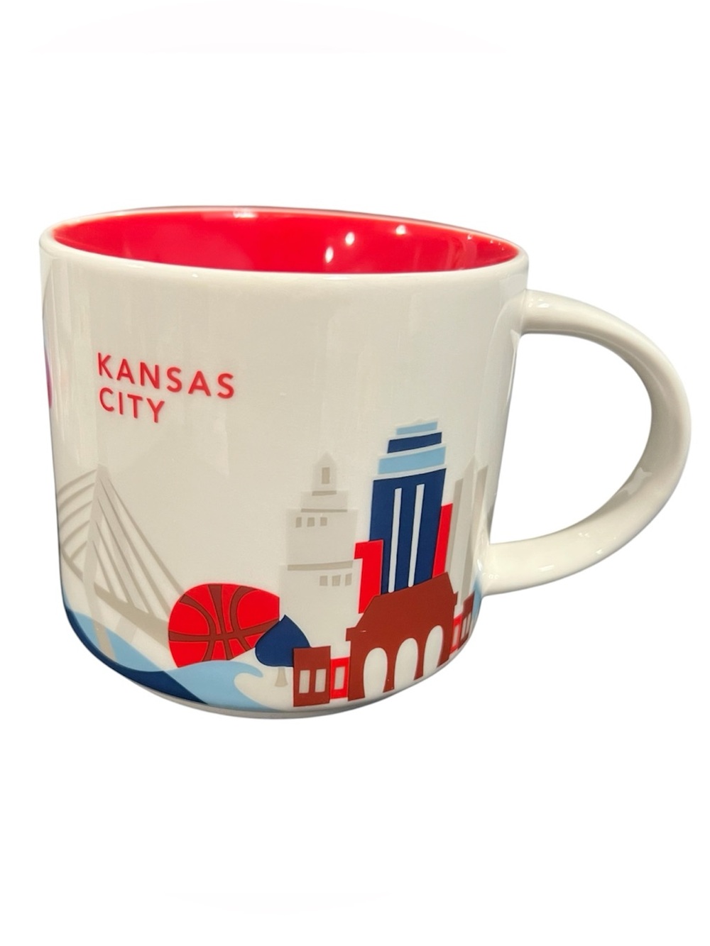 Starbucks Kansas City KC Mug 14 oz You Are Here Collection Coffee Tea Cup 2017